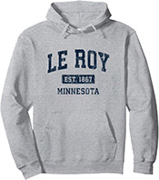 Le Roy Minnesota Pullover Hoodie