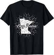 Long Prairie Minnesota Starburst T-Shirt