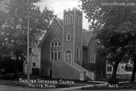 English Lutheran Church, Olivia Minnesota, 1940s