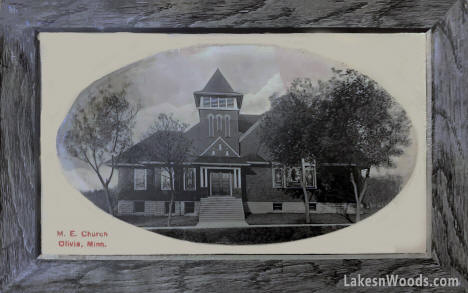 Methodist Episcopal Church, Olivia Minnesota, 1910s