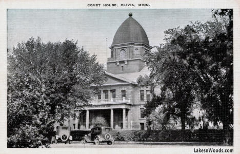 Renville County Court House, Olivia Minnesota, 1930s