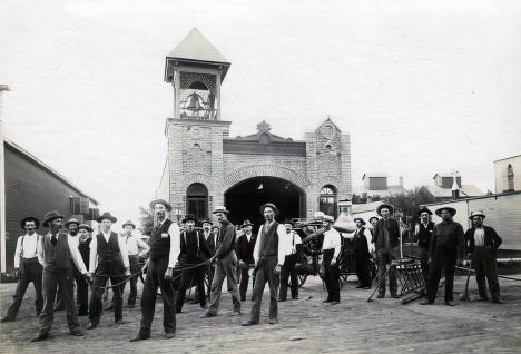 Fire hall, Olivia Minnesota, 1893