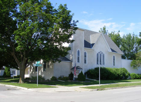 Dirks-Blem Funeral Home (former Lutheran church), Olivia, Minnesota, 2011