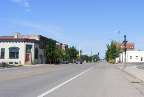 Street scene, Olivia, Minnesota, 2011