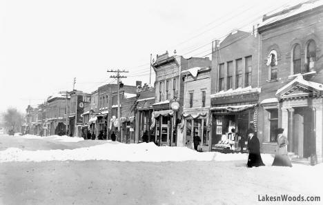North Second Street, Waseca Minnesota, 1908