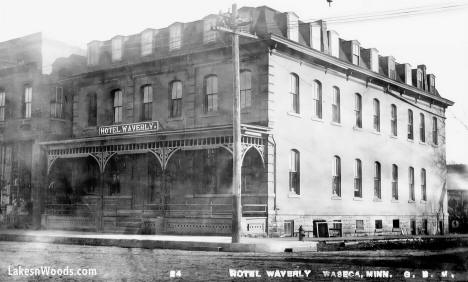 Waverly Hotel, Waseca Minnesota, 1908