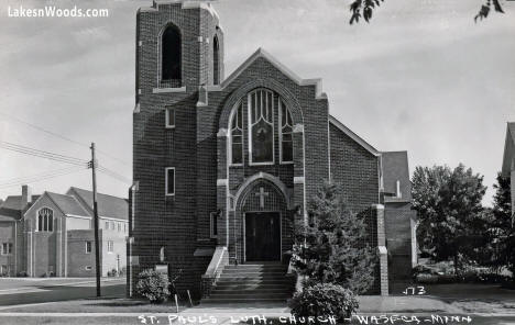St. Paul's Lutheran Church, Waseca Minnesota, 1940s
