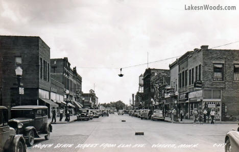 North State Street, Waseca Minnesota, 1940s