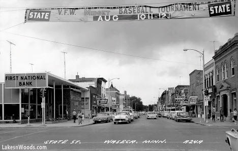 State Street, Waseca Minnesota, 1960s