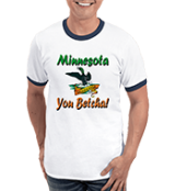 Minnesota You Betcha Ringer Tee
